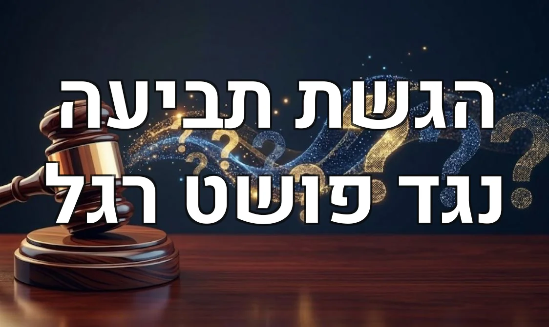 הגשת תביעה נגד פושט רגל
