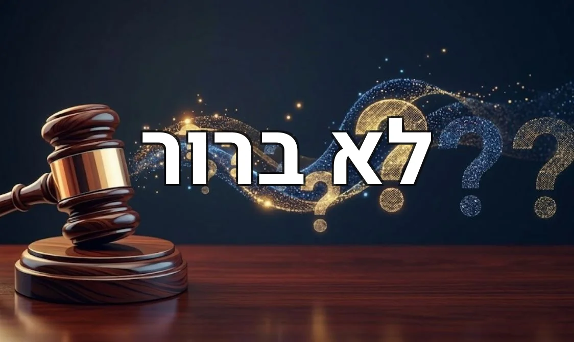 לא ברור