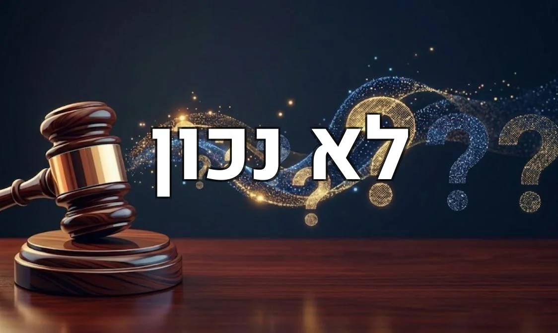 לא נכון