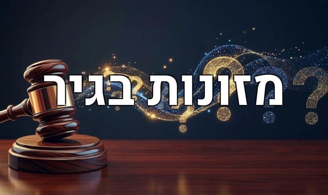 מזונות בגיר