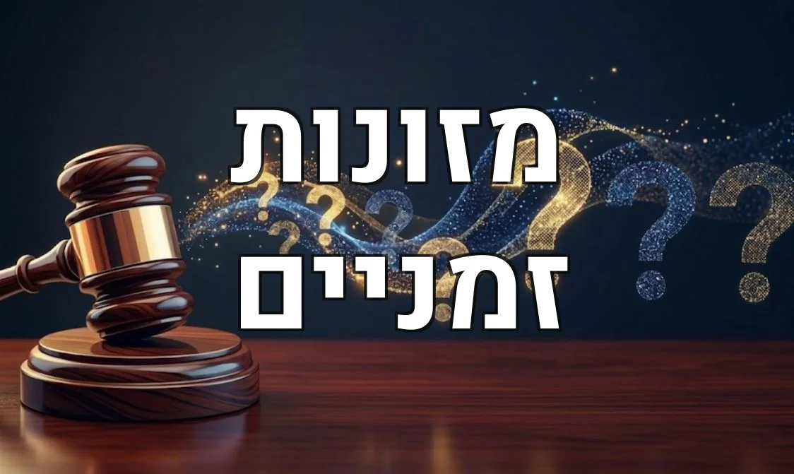מזונות זמניים