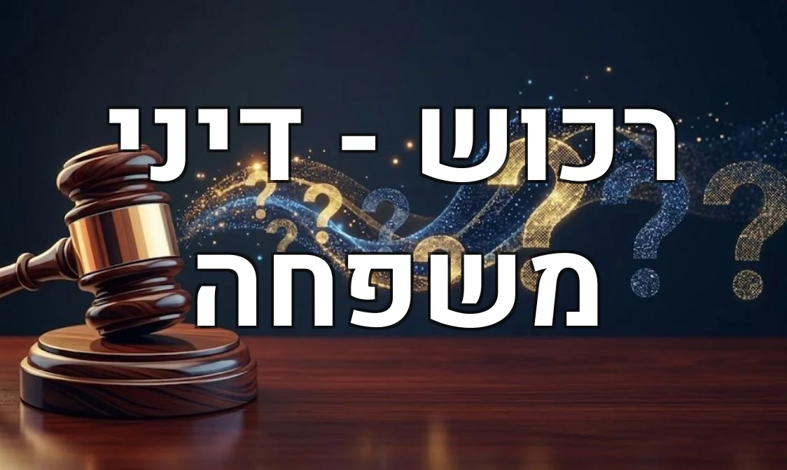 רכוש - דיני משפחה