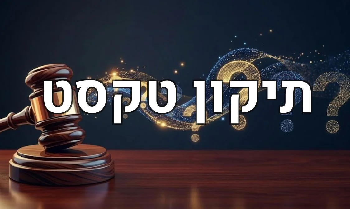 תיקון טקסט