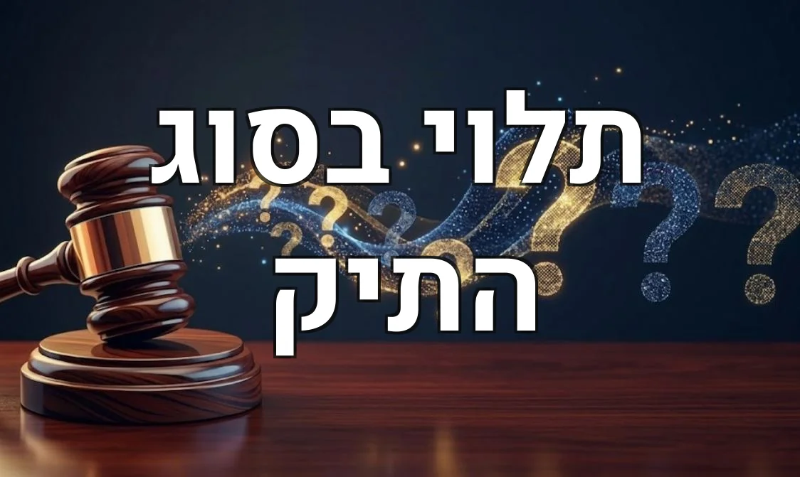 תלוי בסוג התיק